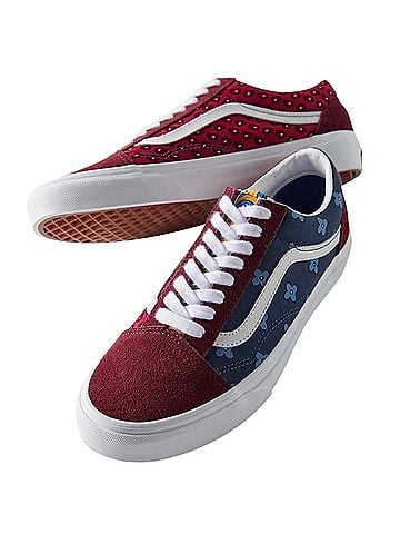 Vans Old Skool Mixed Tie Print Sneakers (view 2)