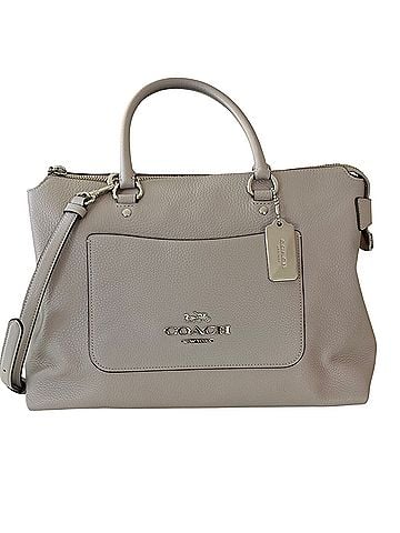 Coach Leather Tote (view 1)