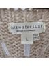 Saltwater LUXE Stripes Brown Blue Cardigan Size L - photo 3