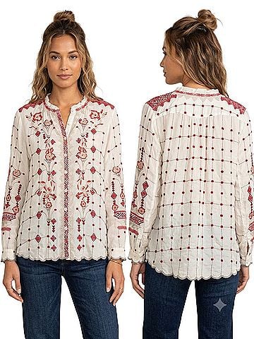 Johnny Was Long Sleeve Blouse (view 1)