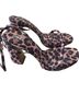 Zara Animal Print Multi Color Heels Size 9 - photo 1