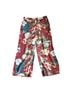 Chico's 100% Polyester Floral Multi Color Casual Pants Size 6 - photo 1