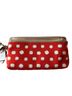 Coach Polka Dots Orange Tan Clutch One size - photo 2