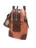 Dooney & Bourke Jacquard Multi Color Brown Orange Leather Satchel One size - photo 5