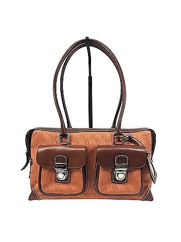 Dooney & Bourke Double Pocket  Leather Satchel (view 1)