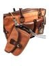 Dooney & Bourke Jacquard Multi Color Brown Orange Leather Satchel One size - photo 12