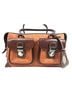 Dooney & Bourke Jacquard Multi Color Brown Orange Leather Satchel One size - photo 4