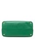 Prada 100% Leather Green Medium Saffiano Cuir Double Satchel One size - photo 4