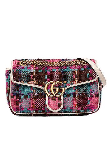 Gucci Medium GG Marmont Tweed Shoulder Bag (view 1)
