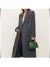 Reformation Plaid Gray Coat Size L - photo 3