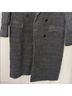 Reformation Plaid Gray Coat Size L - photo 6