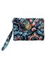 Vera Bradley 100% Cotton Print Blue Orange Wallet One size - photo 1
