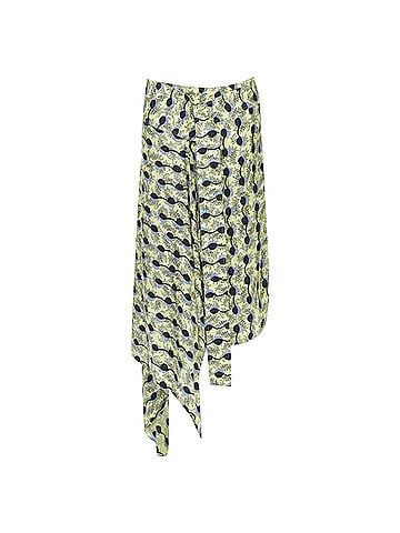MARNI Marni paisley geometric print belted wrap skirt (view 1)