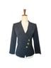 Smythe Black Gold Blazer Size 2 - photo 2