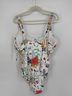 Jantzen Floral Pink White One Piece Swimsuit Size 24 - photo 6