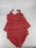 Jantzen Multi Color Orange Pink Two Piece Swimsuit Size 18 - photo 4