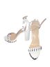 Wild Diva White Heels Size 7 1/2 - photo 1