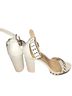 Wild Diva White Heels Size 7 1/2 - photo 2
