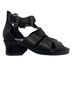 Zodiac 100% Leather Black Sandals Size 6 1/2 - photo 1
