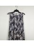 Bossa Print Black White Casual Dress Size L - photo 8