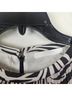 Bossa Print Black White Casual Dress Size L - photo 3