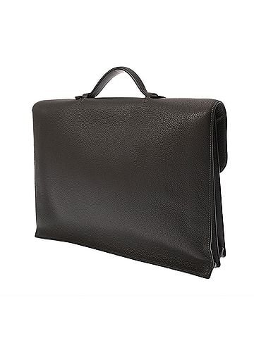 Hermès HERMES Sac à Dépêches 38 Brown ?D stamp (circa 2000) Men's Togo Business Bag A Rank Used Ginzo (view 2)