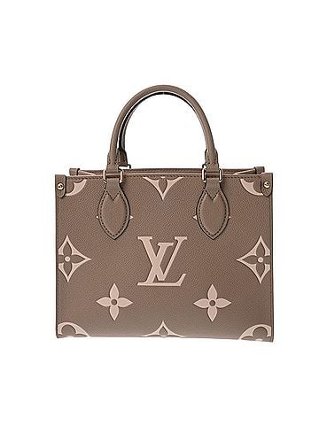 Louis Vuitton LOUIS VUITTON Louis Vuitton Monogram Empreinte OnTheGo PM 2WAY Tourterelle Cream M45779 Women's Leather Handbag A Rank Used Ginzo (view 2)