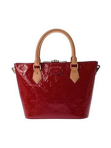 Louis Vuitton LOUIS VUITTON Monogram Vernis Montebello PM Cerise M90165 Women's Handbag A Rank Used Ginzo (view 1)