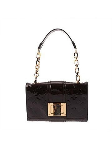 Louis Vuitton LOUIS VUITTON Louis Vuitton Monogram Vernis Vermont Avenue Amarante M91279 Women's Handbag B Rank Used Ginzo (view 1)