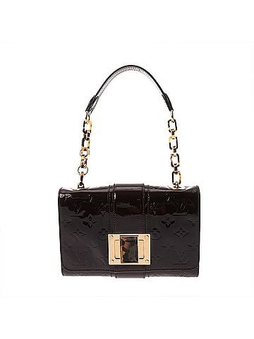Louis Vuitton LOUIS VUITTON Louis Vuitton Monogram Vernis Vermont Avenue Amarante M91279 Women's Handbag B Rank Used Ginzo (view 2)