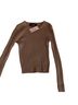 Fab'rik Green Gray Long Sleeve Blouse Size S - photo 1