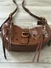JW PEI Brown Leather Shoulder Bag One size - photo 8