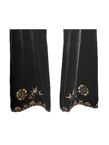 Disturbia Black cobra velour  Velour Pants (view 2)