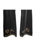 Disturbia Floral Black Velour Pants Size 12 - photo 2