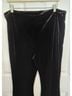 Disturbia Floral Black Velour Pants Size 12 - photo 6