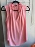 Ann Taylor Pink Sleeveless Blouse Size M - photo 7