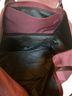 Longchamp Solid Burgundy Leather Weekender One size - photo 4