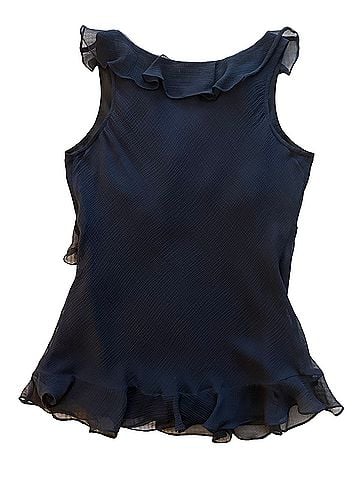 Isaac Mizrahi Sleeveless Silk Top (view 2)
