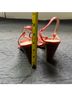 J.Crew 100% Leather Red Orange Heels Size 7 - photo 10