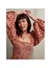 Free People Floral Multi Color Cocktail Dress Size XL - photo 4