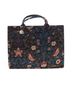 Corios 100% Corduroy Floral Multi Color Laptop Bag One size - photo 1