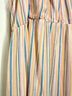 Angie 100% Rayon Stripes Multi Color Casual Dress Size XL - photo 3