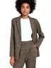 Old Navy 68% Polyester 30% Viscose 2% Spandex 100% Polyester Plaid Multi Color Blazer Size XS - photo 1