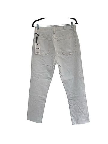 RE/DONE High Rise Stove Pipe Jeans (view 2)