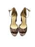 Jessica Simpson 100% Fabric Animal Print Brown Black Heels Size 9 - photo 8