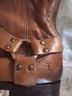 FRYE 100% Leather Brown Boots Size 5 1/2 - photo 3