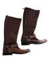 FRYE 100% Leather Brown Boots Size 5 1/2 - photo 1
