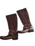 FRYE 100% Leather Brown Boots Size 5 1/2 - photo 2