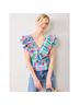 Printfresh 100% Cotton Stars Blue Red T-Shirt Size 3X - photo 3
