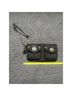 Coach Solid Black Silver Wristlet One size - photo 9